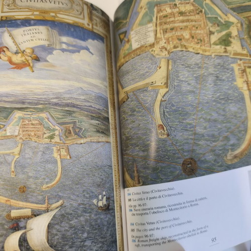 The Gallery of Maps in the Vatican book like new, bilingual English and Italian