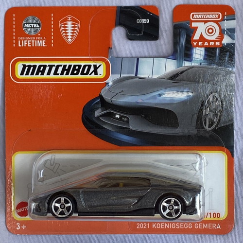 Koenigsegg Gemera Matchbox collectible toy car 1:64 scale new