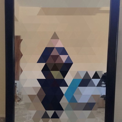 Large black mirror