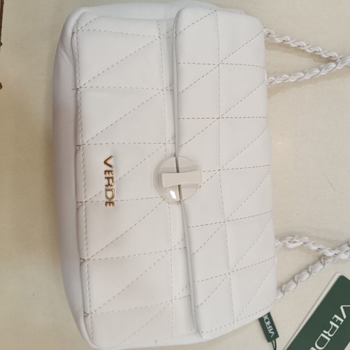 Verde shoulder bag white new
