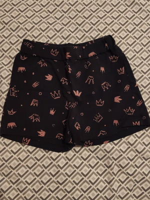 Nek Kids Wear shorts for girls, black, age 10