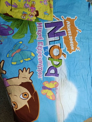 Dora the Explorer single bed set like new
