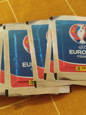 Euro 2016 κλειστά φακελάκια καινούργια, πακέτο 50