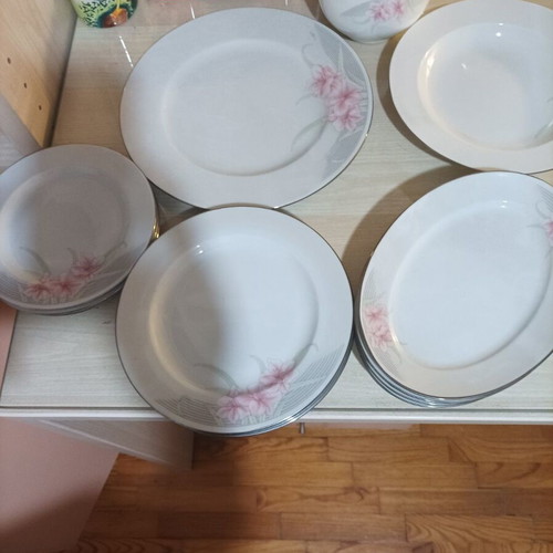 Eschenbach Bavaria Porcelain Dinnerware Set 69 Pieces New