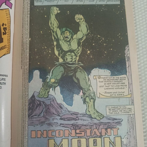 The Incredible Hulk #331 comic book used, 1987 Marvel