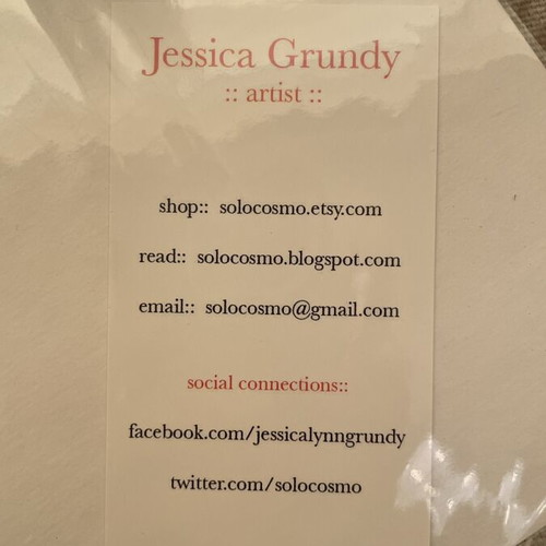 Jessica Grundy print, perfect for children's room frame