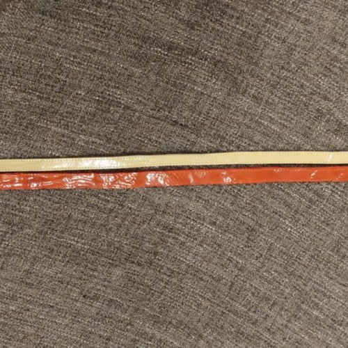 Double women's leather belt Tommy Hilfiger used, beige and red coral