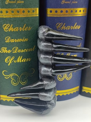 Devil's Hand Gothic Bookmark