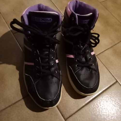 Dexim sneakers used, black, size 39