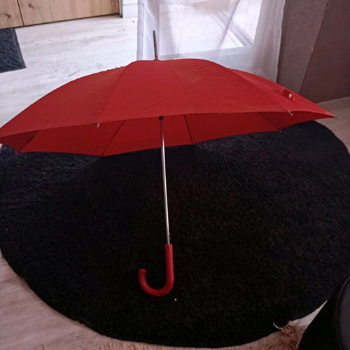 Clarins vintage umbrella used for collection or use