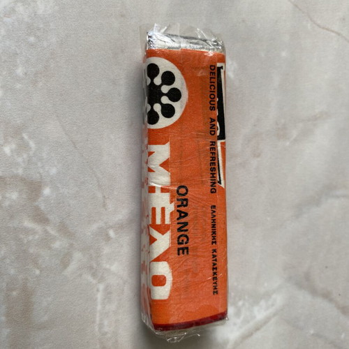 Melo Orange Chewing Gum Pack sealed vintage 1970s Darling