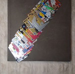 Football cards 22/23 used, few cards