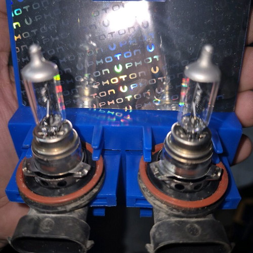 Osram H8 bulbs used 12V 35W set