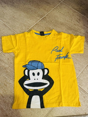 Paul Frank κίτρινο μπλουζάκι σαν καινούργιο, Alouette, μέγεθος 116 εκ