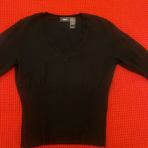 Mexx black t-shirt like new, cotton, size M