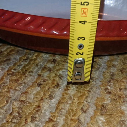 Cast iron enameled cookware used