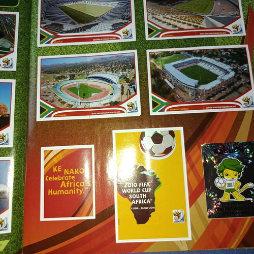 Άλμπουμ Panini World Cup 2010 μεταχειρισμένο, South Africa