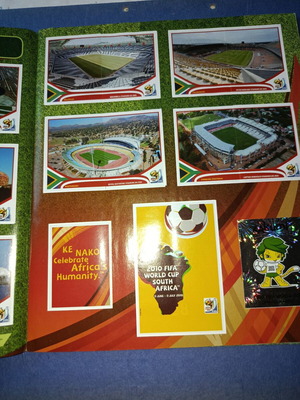 Άλμπουμ Panini World Cup 2010 μεταχειρισμένο, South Africa