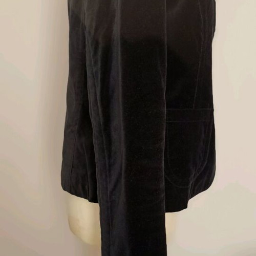 Caramella velvet jacket black, like new, sizes M, L