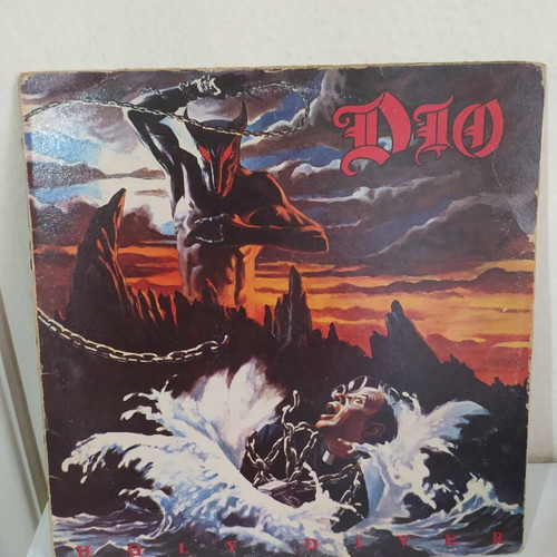 Dio Holy Diver LP used, metal, Greece 1983