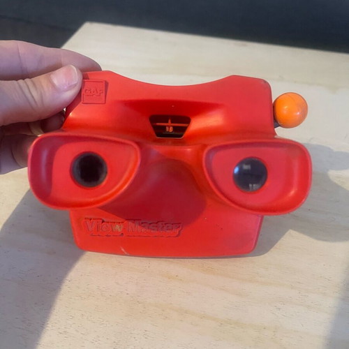 Collectible View-Master Gaf vintage 80s used with four reels