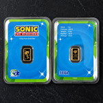 PAMP Suisse Sonic the Hedgehog 35th Anniversary χρυσή μπάρα 0,5 γρ. καινούργια