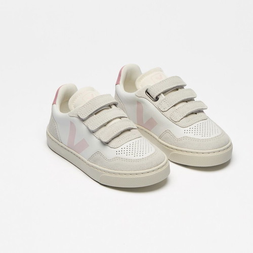 Veja kids sneakers like new, size 28, white and pink