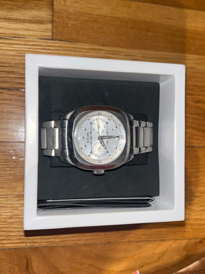 Vintage Mexx watch used, gray and silver
