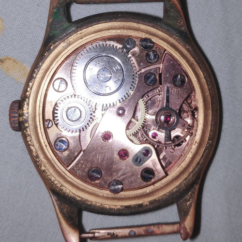 Vintage Venus HP 108 mechanical watch used, non-working