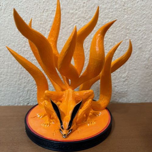 Kurama Nine-Tails figure handpainted, 20 cm, new