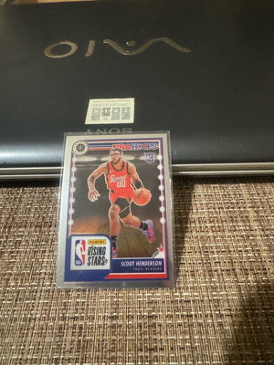 Κάρτα Scoot Henderson Rc Rising Stars 2024 Panini Premium Stock καινούργιο