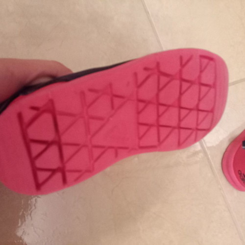Παπούτσια Adidas αθλητικά μεταχειρισμένα, νούμερο 27, μπλε σκούρο και φουξ