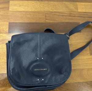 Longchamp dark blue crossbody