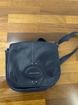 Longchamp dark blue crossbody