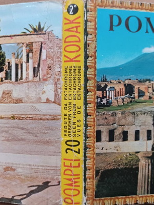 Αναδιπλούμενες καρτ ποστάλ Πομπήιας 20 τεμάχια σαν καινούργιες
