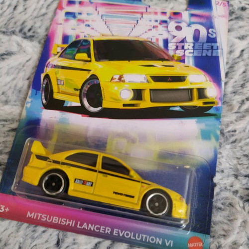 Mitsubishi Lancer Evo VI Hotwheels new, in original packaging