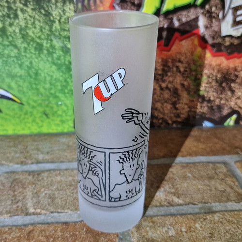 7UP Soda Fido Dido glass like new
