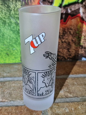 7UP Soda Fido Dido glass like new