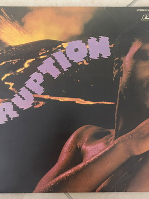 Eruption LP vinyl record, like new, Greek 1978 edition