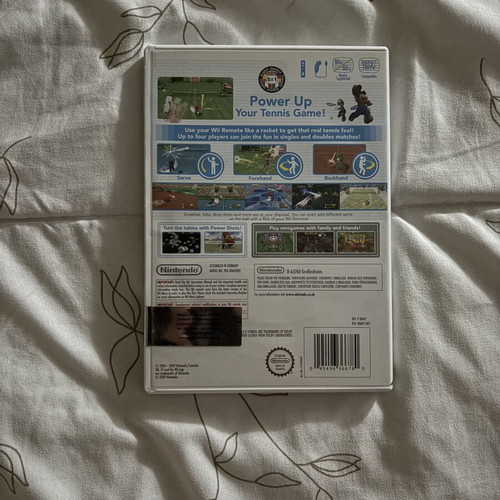 Mario Power Tennis Nintendo Wii game like new