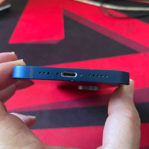 iPhone 12 blue used for repair or spare parts unlocked