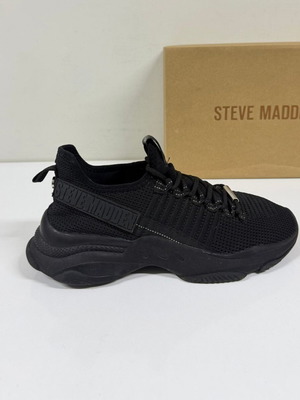 Steve Madden Mac-E αθλητικά παπούτσια μεταχειρισμένα, μαύρα, μέγεθος 37