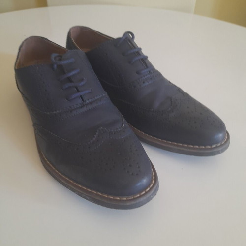 Oxford shoes size 42, like new, dark blue