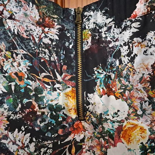ZARA Trafaluc floral print jogger pants, size medium