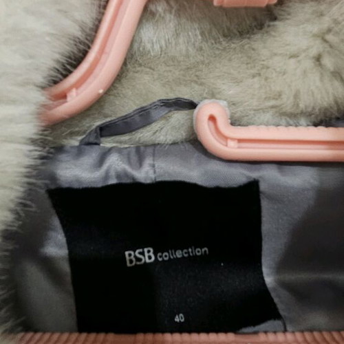 BSB fur size 40 like new, beige