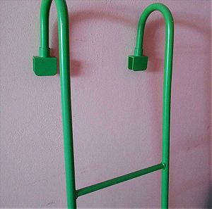 Μεταλλική Σκάλα Κουκέτας (Παιδικού Κρεβατιού) Πράσινου Χρώματος, Διαστάσεις 1,40 m Χ 83 cm.