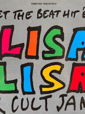 Lisa Lisa & Cult Jam Let The Beat Hit 'Em UK 12'' vinyl new