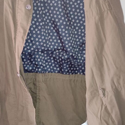 Stradivarius jacket used, size S, olive