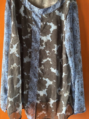 Women's transparent blouse like new, size XXXL