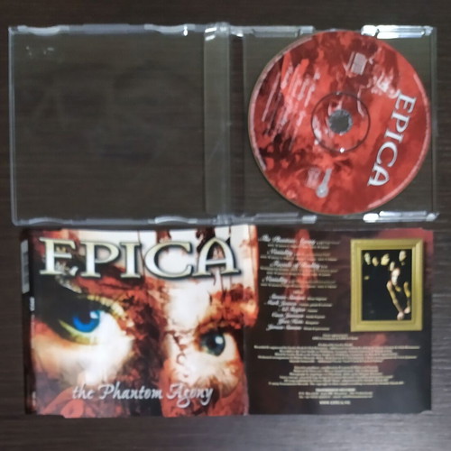 Epica - The Phantom Agony CD single Transmission Records TMS-039 used
